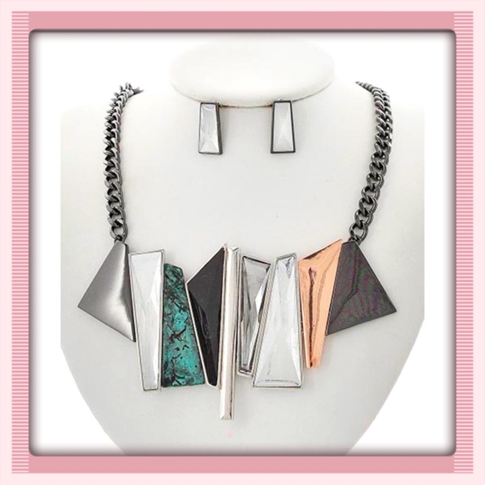 🪴Necklace Earrings Set